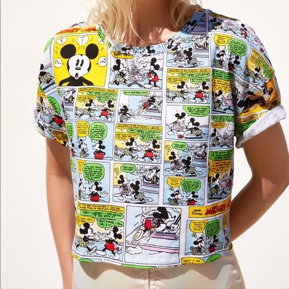 ZARA Mickey © Disney Crop Top - Picture 6 of 8